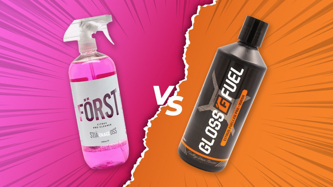Stjärnagloss Först 'vs' Gloss Fuel Citrus Fuelled Pre-Wash: What's the Best Alternative to Först