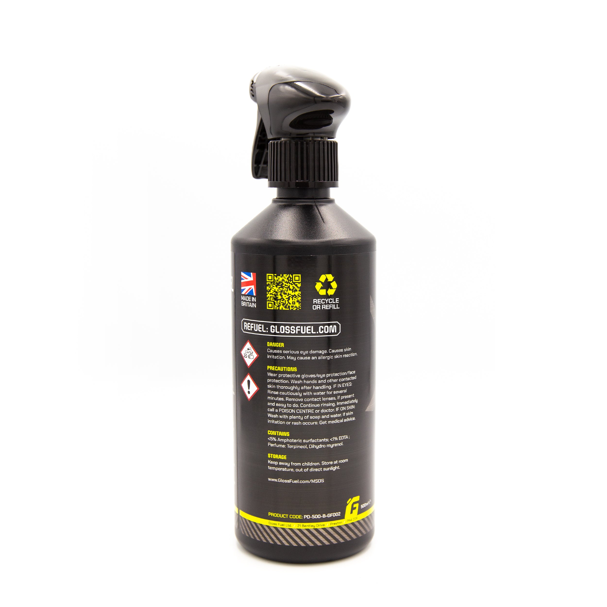 Gloss Fuel Citrus Wheel & Tyre Cleaner - 500ml Bottle