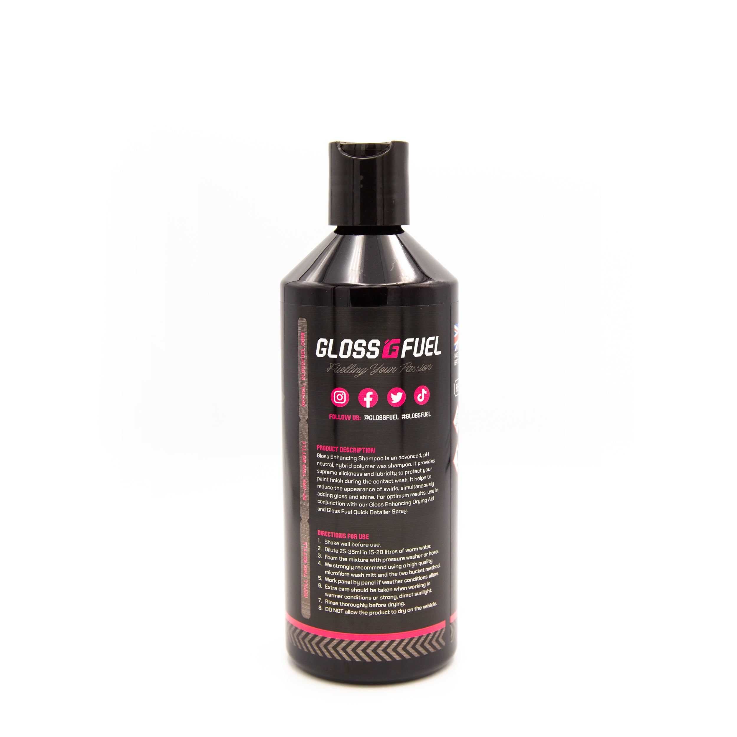 Gloss Fuel Gloss Enhancing Shampoo - 500ml Bottle