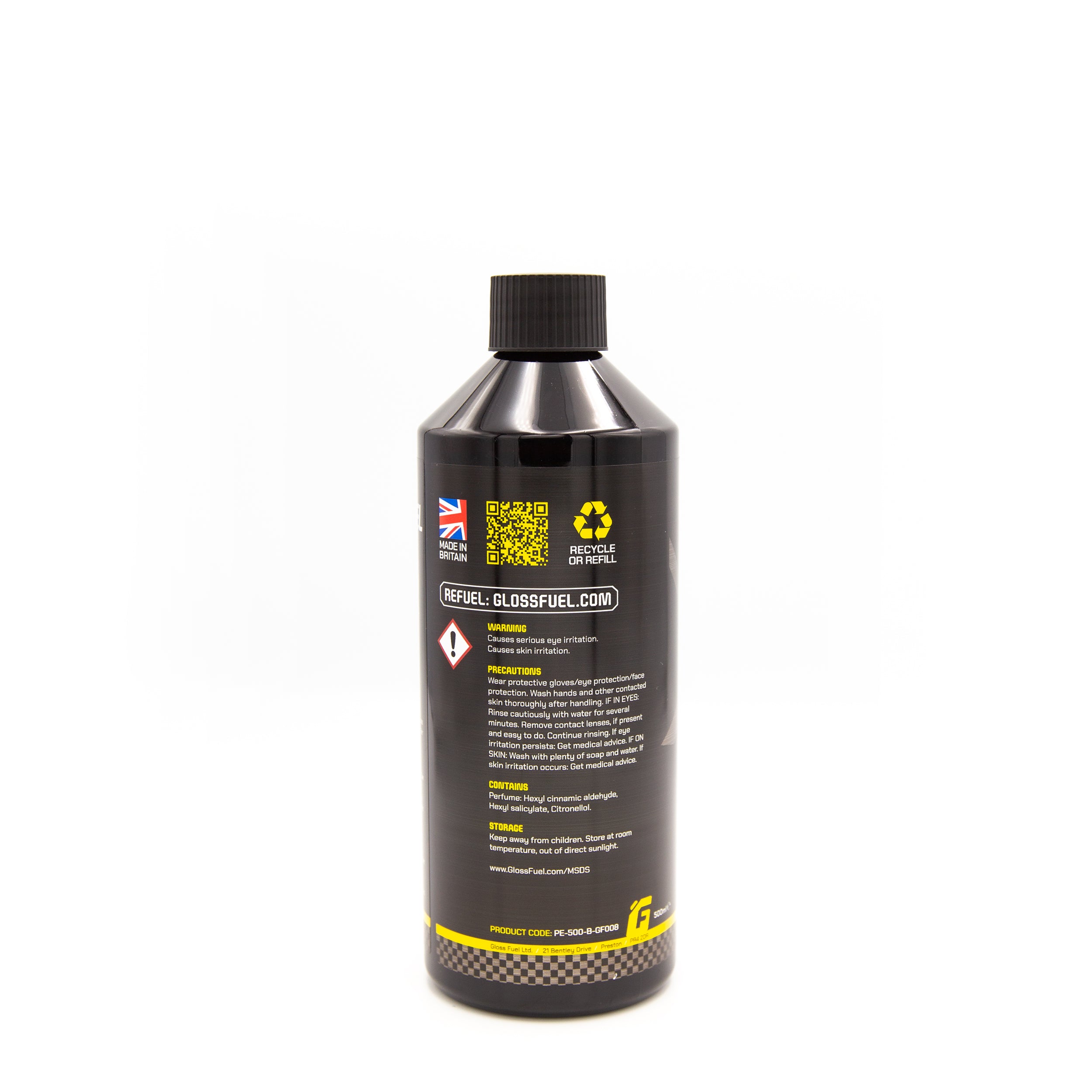Gloss Fuel Gloss Enhancing Drying Aid - 500ml Bottle