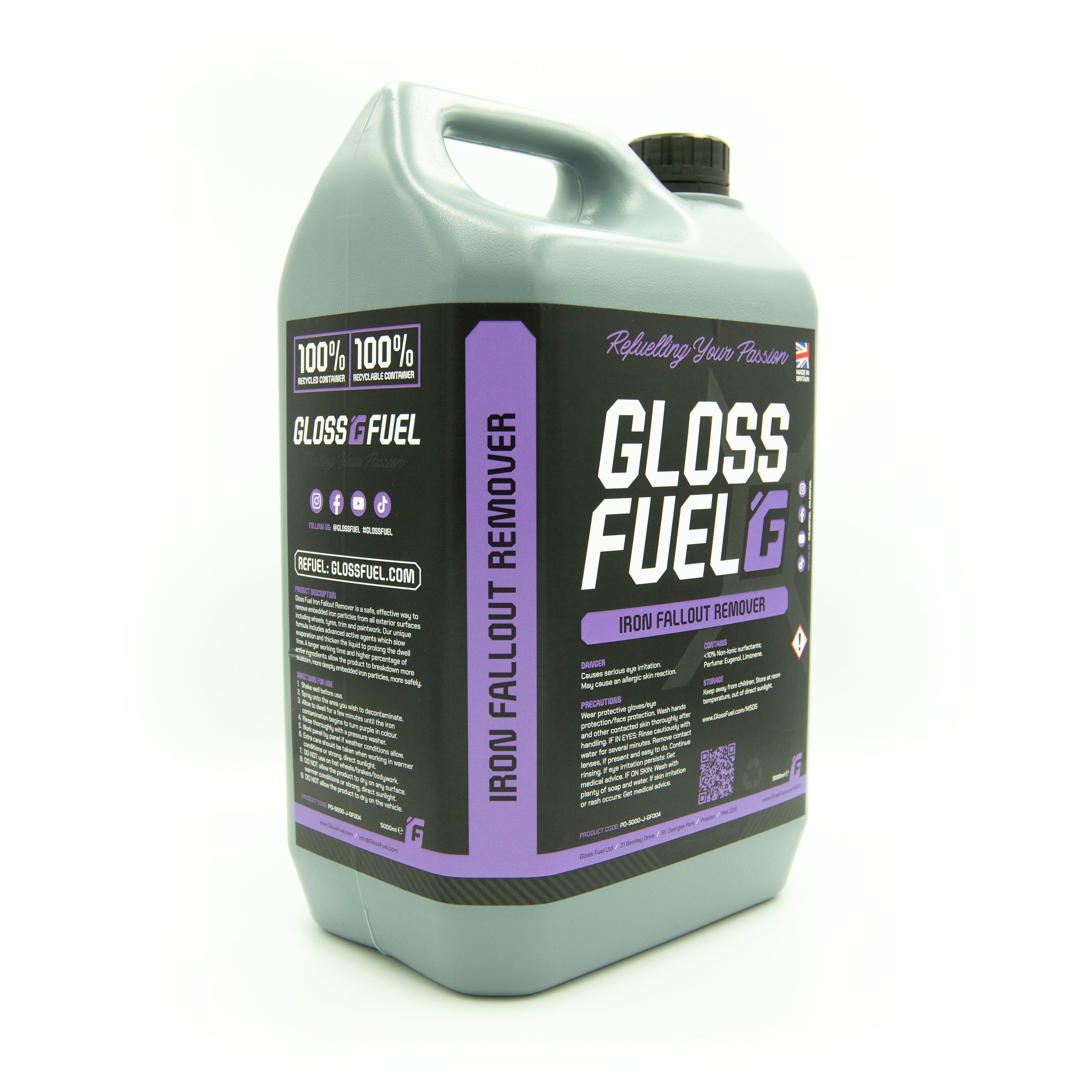 Iron Fallout Remover - 5L 100% PCR Jerry Can