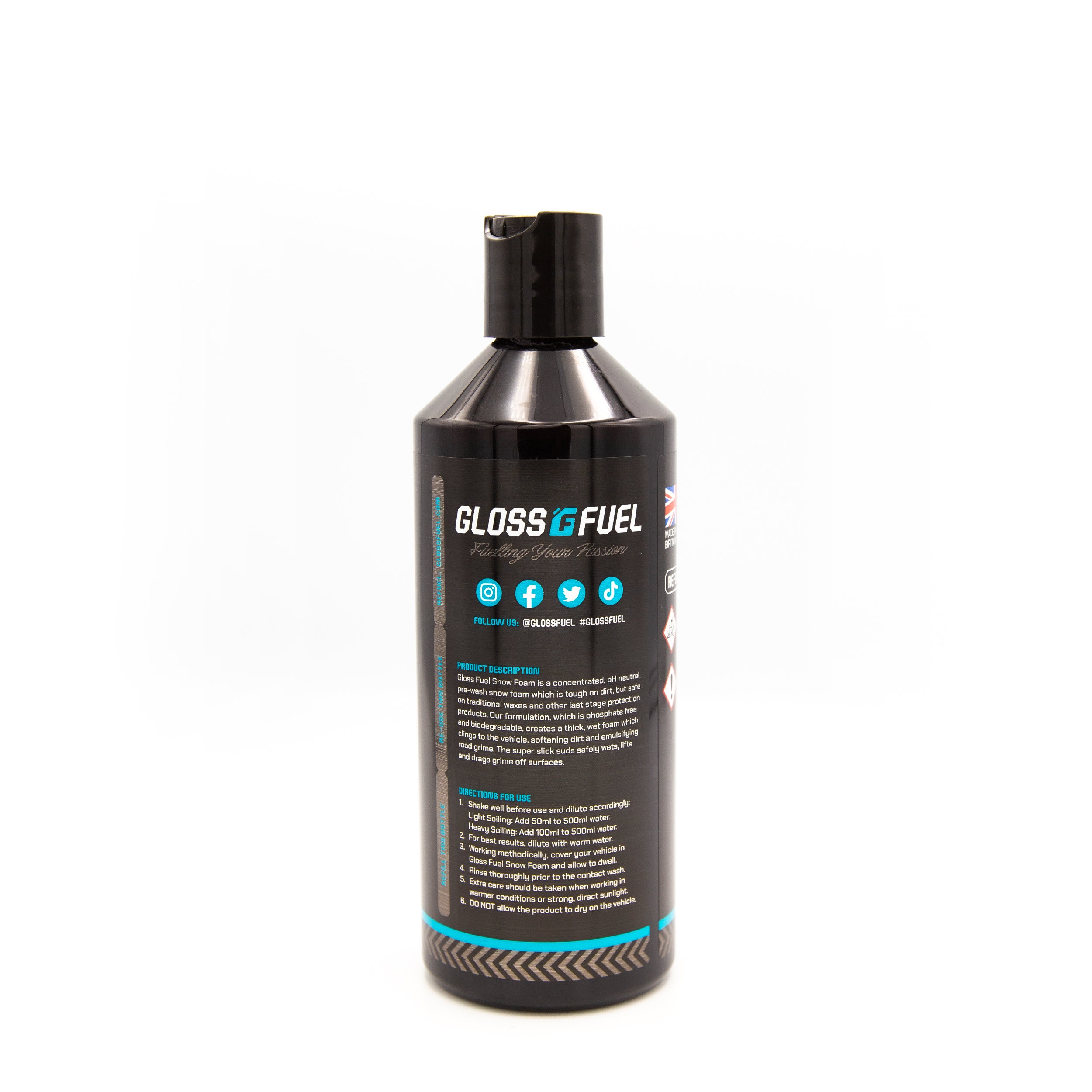 Gloss Fuel pH Neutral Snow Foam - 500ml Bottle